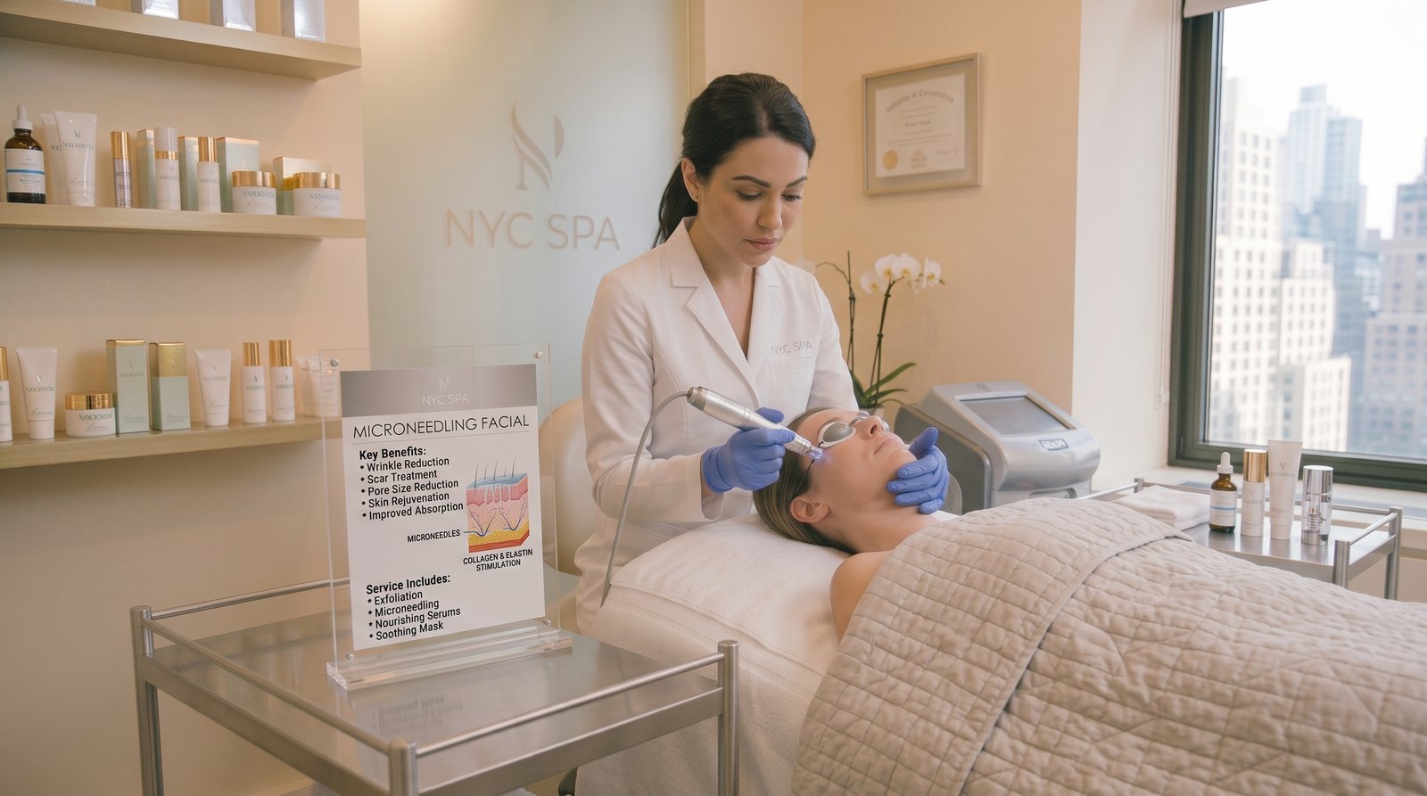 Microneedling Facial